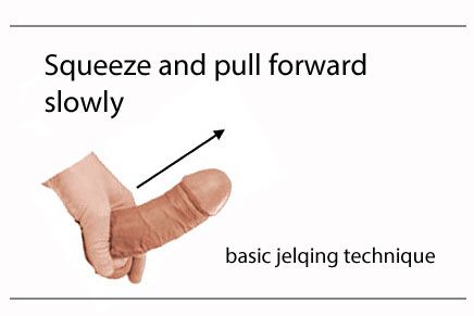 jelqing to increase penis size